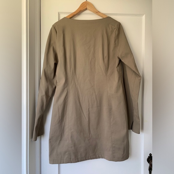 ZARA sheath minidress with sweetheart neckline USXXL - Picture 3 of 6